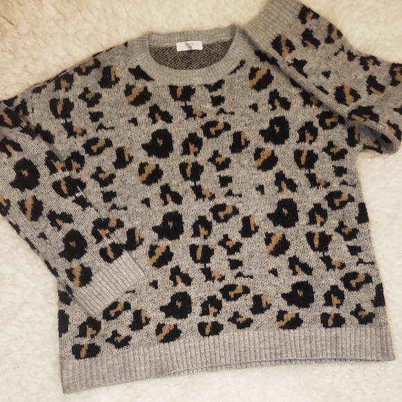 Leopard Print Sweater - Picture 3 of 5